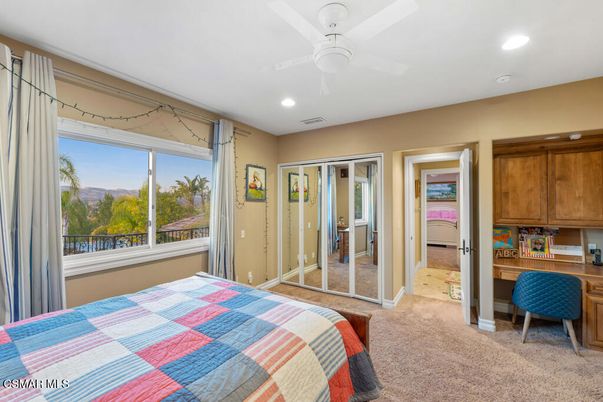 Bedroom, Home Office, Interior, Recessed Lighting