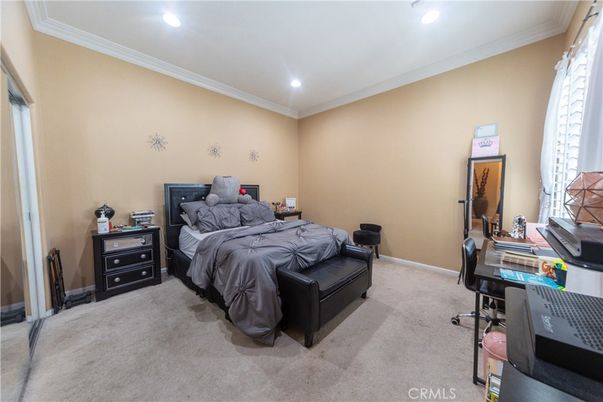 Bedroom, Home Office, Interior, Recessed Lighting