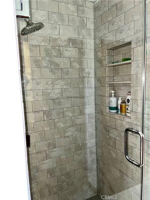 Bathroom, Glass Shower, Interior, Stone Walls