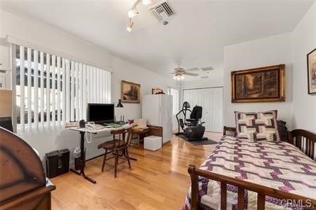 Fitness Equipment, Home Office, Interior, Wood Texture Flooring