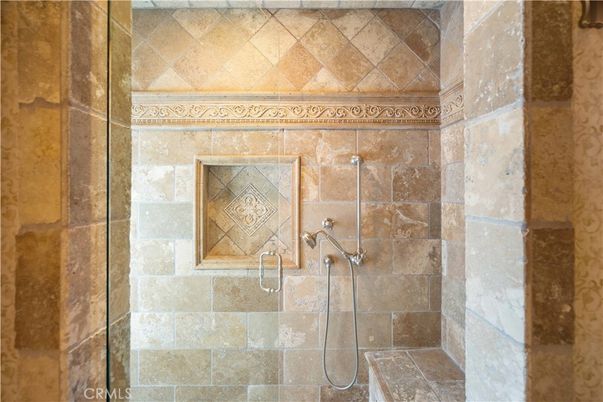 Bathroom, Fireplace, Interior