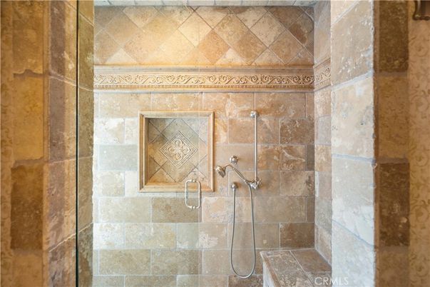 Bathroom, Fireplace, Interior