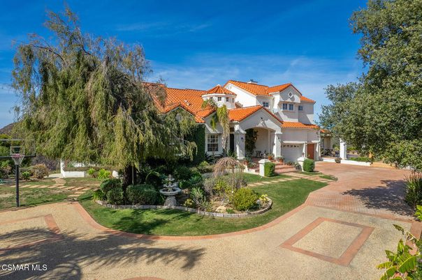 Attached, Backyard, Exterior, Facade, Spanish Mediterranean