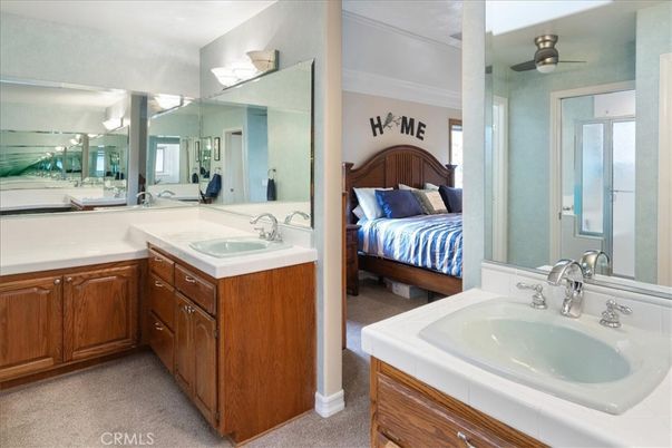 Bathroom, Bedroom, Dual Sink Vanities, Interior, Tile Countertops