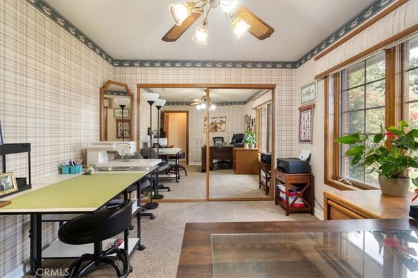 Home Office, Interior, Stone Walls