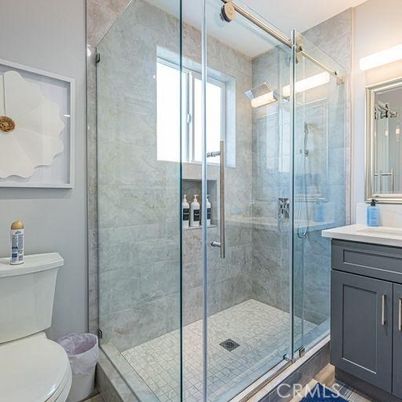 Bathroom, Glass Shower, Interior