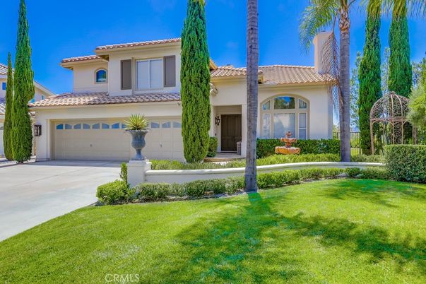 Attached, Backyard, Exterior, Facade, Mediterranean