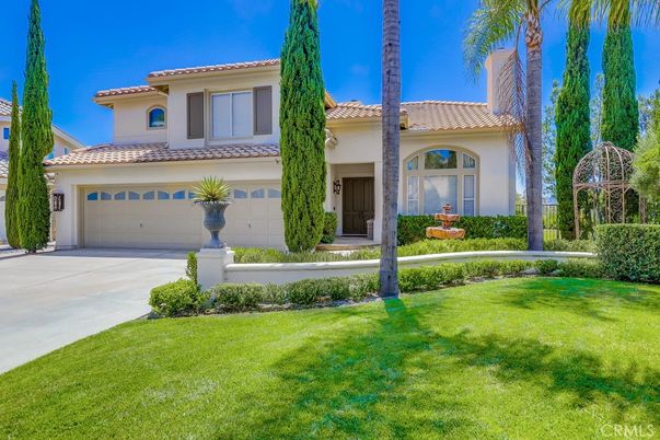 Attached, Backyard, Exterior, Facade, Mediterranean