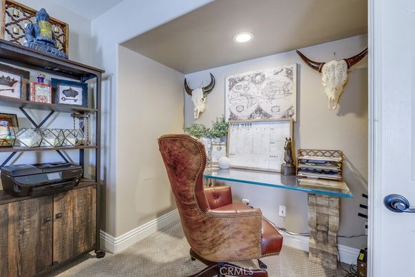 Home Office, Interior, Recessed Lighting