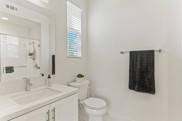 Bathroom, Interior, Recessed Lighting