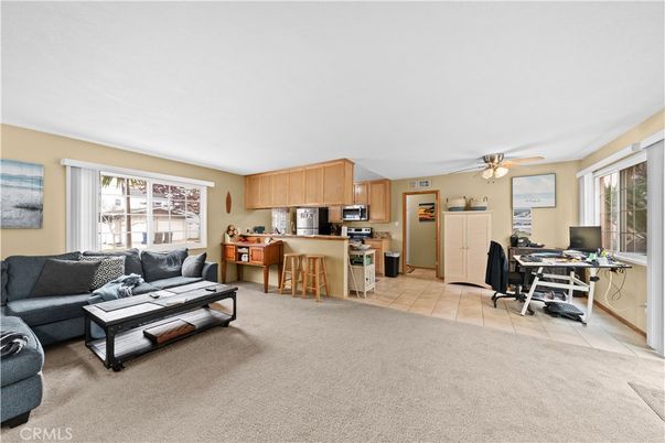 Interior, Kitchen, Living room