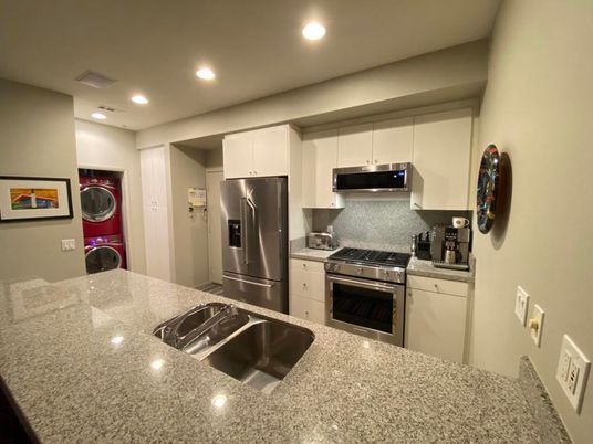 Interior, Kitchen, Recessed Lighting, Stainless Steel Appliances