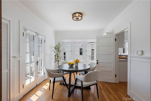 Dining room, Interior, Wood Texture Flooring