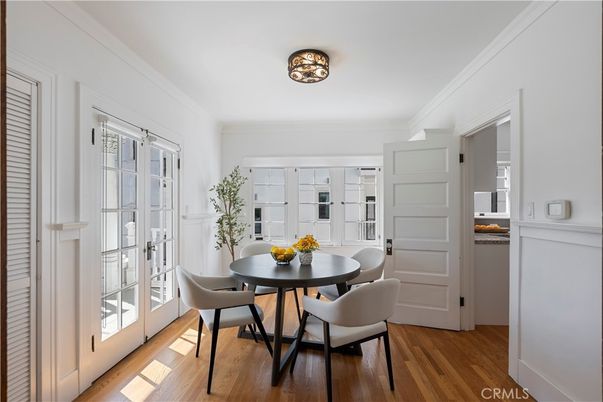 Dining room, Interior, Wood Texture Flooring
