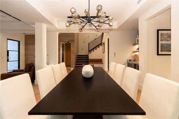 Dining room, Interior, Pendant Lights