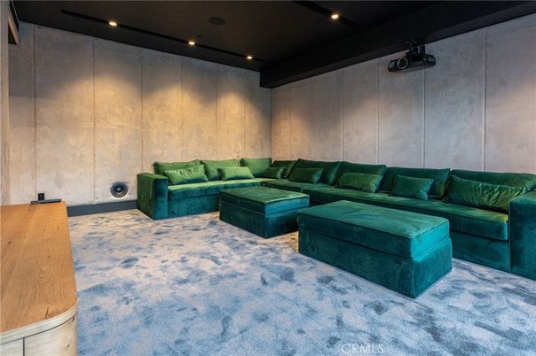 Interior, Recessed Lighting, Theatre Room