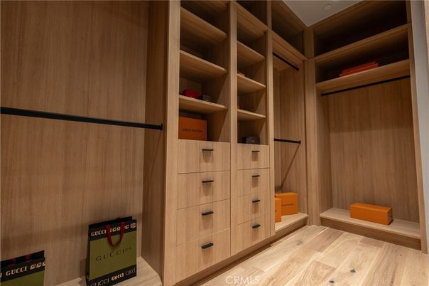 Interior, Walk-in Closets, Wood Texture Flooring