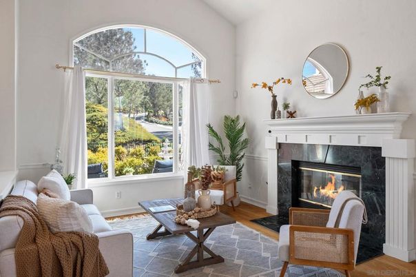 Fireplace, Interior, Wood Texture Flooring
