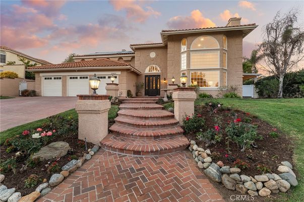 Attached, Backyard, Exterior, Facade, Mediterranean