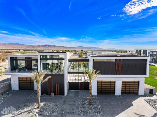 Attached, Exterior, Facade, Modern