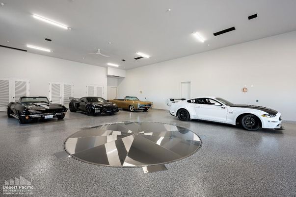 Garage, Interior, Recessed Lighting