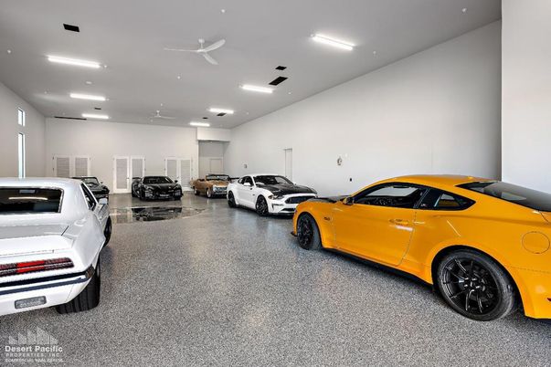 Garage, Interior, Recessed Lighting