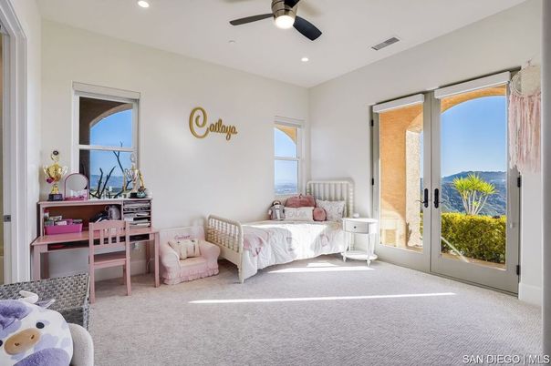Bedroom, Home Office, Interior, Recessed Lighting