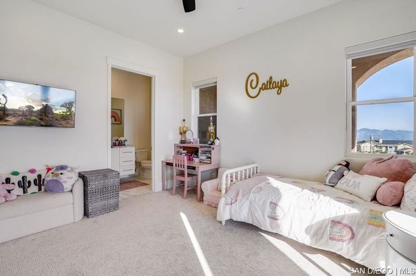 Bedroom, Home Office, Interior, Recessed Lighting
