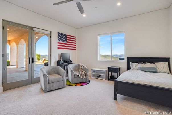 Bedroom, Home Office, Interior, Recessed Lighting