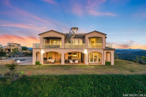 Backyard, Exterior, Facade, Mediterranean