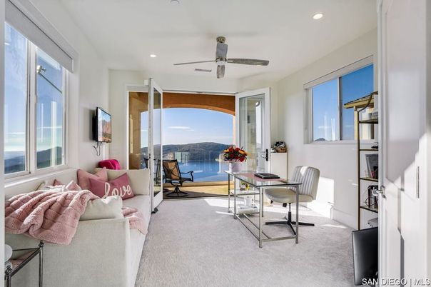 Home Office, Interior, Living room, Recessed Lighting, Water