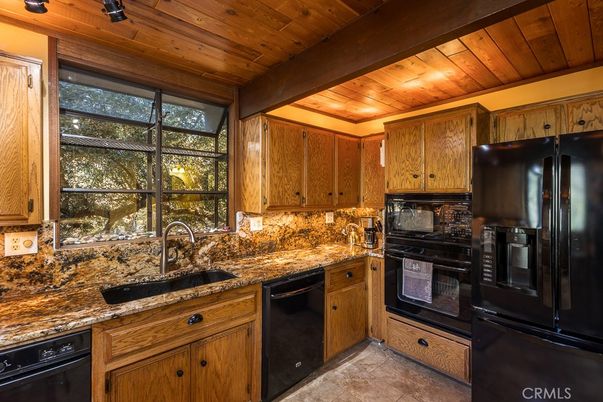 Interior, Kitchen, Wooden Ceilings