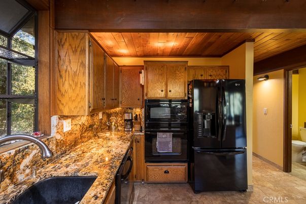 Interior, Kitchen, Wooden Ceilings