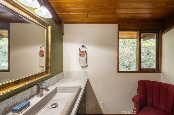 Bathroom, Interior, Wooden Ceilings