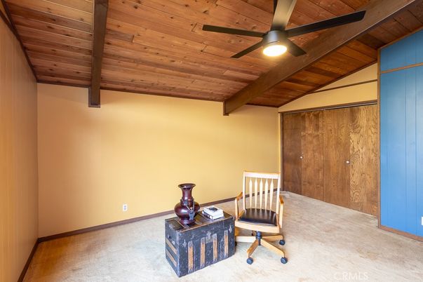 Home Office, Interior, Recessed Lighting, Wooden Beams, Wooden Ceilings