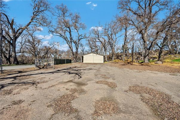 Backyard, Detached Garage, Exterior