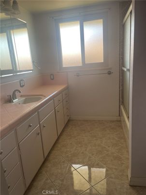 Bathroom, Dual Sink Vanities, Interior, Tile Countertops