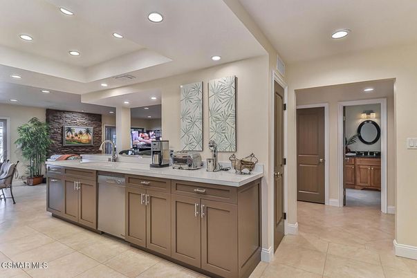 Interior, Kitchen, Recessed Lighting, Stainless Steel Appliances