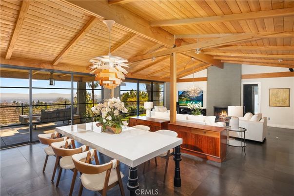 Dining room, Fireplace, Interior, Living room, Wooden Beams, Wooden Ceilings