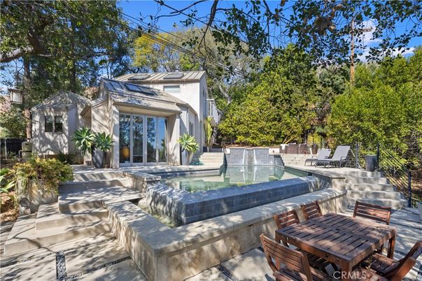 Exterior, Pool, Solar Panels