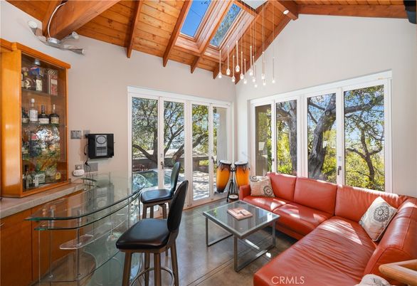 Interior, Living room, Pendant Lights, Wooden Beams, Wooden Ceilings