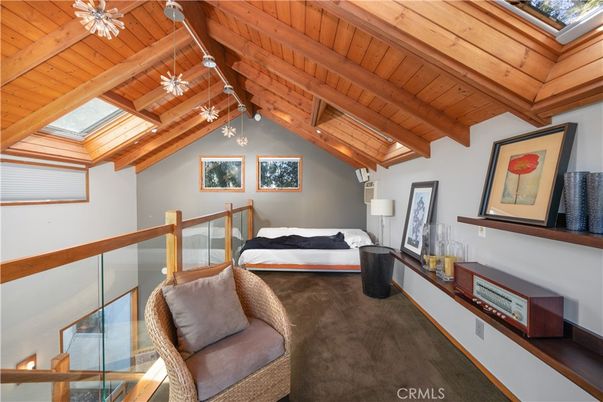 Bedroom, Interior, Wooden Beams, Wooden Ceilings
