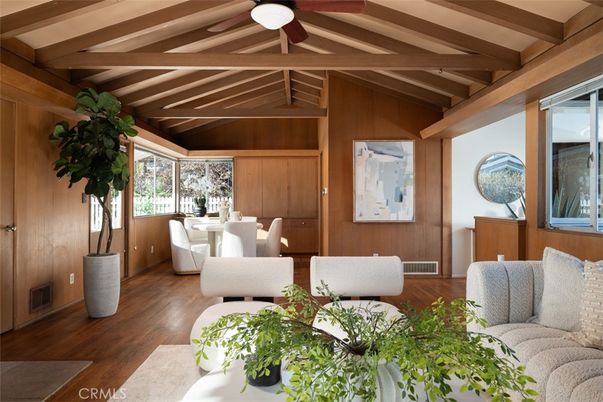 Dining room, Interior, Living room, Wooden Beams, Wooden Ceilings, Wood Texture Flooring, Wooden Walls