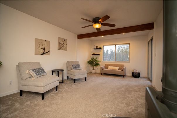 Interior, Recessed Lighting, Wooden Beams