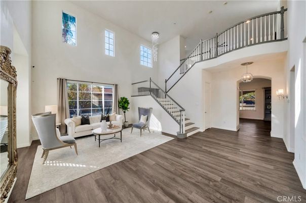 Interior, Living room, Pendant Lights, Wood Texture Flooring