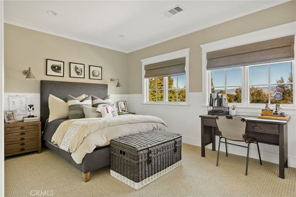 Bedroom, Home Office, Interior, Recessed Lighting