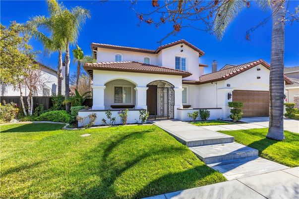 Attached, Backyard, Exterior, Facade, Spanish Mediterranean