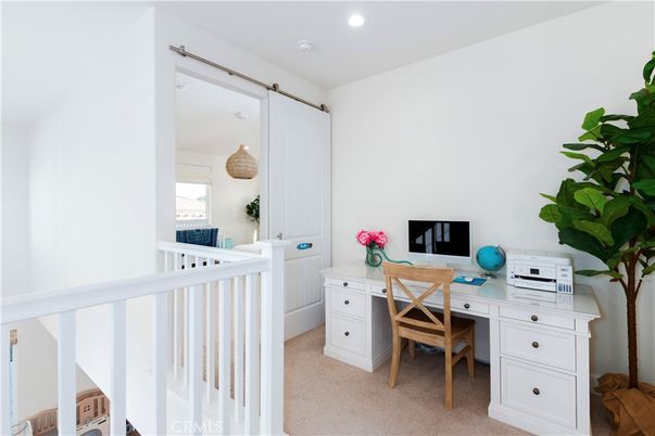 Home Office, Interior, Pendant Lights, Recessed Lighting