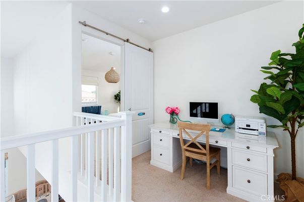 Home Office, Interior, Recessed Lighting