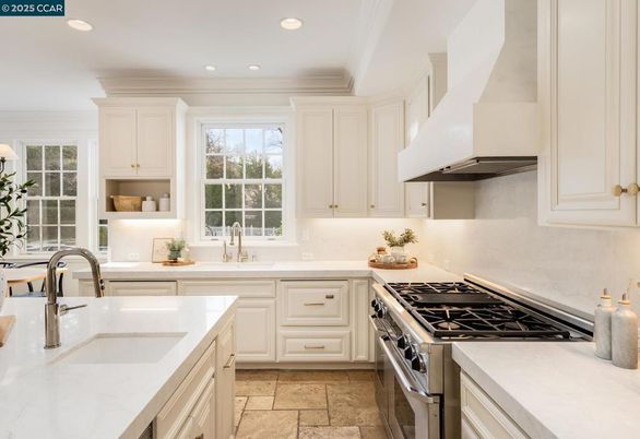 Interior, Kitchen, Recessed Lighting, Stainless Steel Appliances